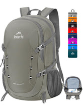 Venture Pal 40L packable backpack folded for compact travel storage.