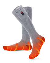 Venustas heated socks deliver full-foot warming for cold-day comfort.