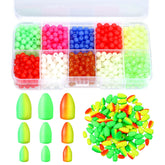 VercanMonth foam fishing floats in XL, L, and M sizes