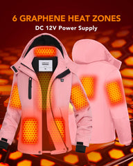 VERGOO waterproof windproof soft-shell jacket protecting against rain and wind
