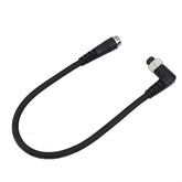 VersaGenius power cable 0.45m, compact and portable for on-the-go fishing.