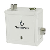 VerterPure VP6 Mini front view showing compact RV-ready inline purifier.