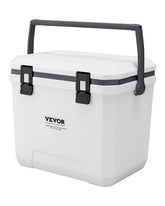 VEVOR 38QT cooler front view highlighting ample capacity for family trips