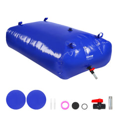VEVOR 540l water storage bladder demonstrating large capacity for home or outdoor use.