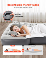 VEVOR car air mattress quick-inflation feature inflates in under two minutes