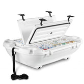 VEVOR floating cooler with hull stability keeps drinks steady on water