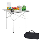 VEVOR folding camping table open for quick outdoor meals
