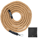 VEVOR gym climbing rope with 1.5-inch diameter provides strong grip for indoor workouts