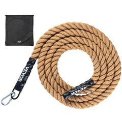 VEVOR gym climbing rope ends protection with heat shrink caps for longer rope life