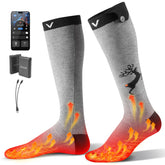 VEVOR Heated Socks with four heat levels for customizable warmth.