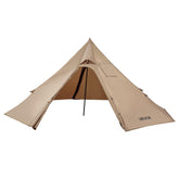 VEVOR hot tent 2-person interior showing ample space for two campers