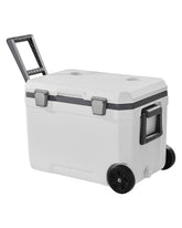 VEVOR portable cooler with wheels and 45qt capacity for family trips