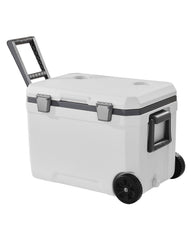 VEVOR portable cooler with wheels and 45qt capacity for family trips