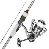 VEVOR rod-and-reel combo with a 6.5ft two-piece setup for easy transport.