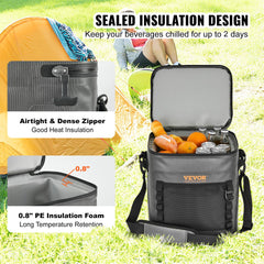 VEVOR Soft Cooler outer-material-nylon highlights durable TPU840D fabric for outdoors.