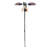 VEVOR spinning-wing duck decoy with realistic appearance for pond use.