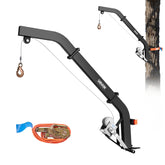 VEVOR tree-mounted deer hoist assembly showing stable lifting