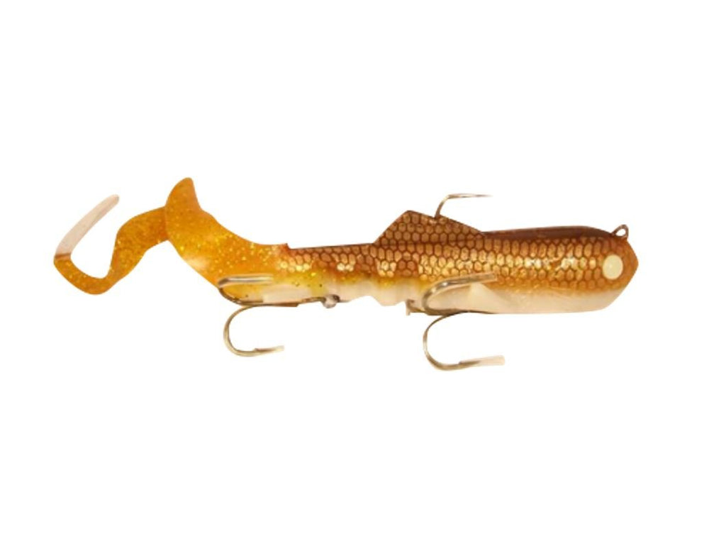 Vexan Mag Super-D Swimbait 12 inch body with 18 inch tail, lifelike action for bass and musky