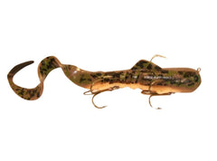 Vexan Mag Super-D Swimbait 12in body with 18in tail for lifelike bass and musky fishing.