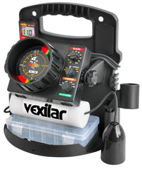 Vexilar PPX1812 FLX-18 ProPack II display shows crisp sonar data for precise ice fishing decisions.