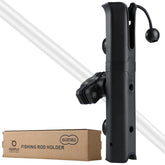 VEXPLO adjustable pole mount rod holder installed on a bicycle
