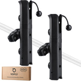 VEXPLO adjustable pole mount fishing rod holder attached to a bike