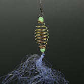 VGEBY copper cast net with luminous beads for night fishing
