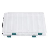 VGEBY double-sided fishing lure box designed for quick lure access.
