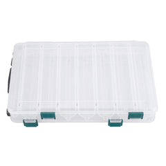 VGEBY double-sided fishing lure box designed for quick lure access.