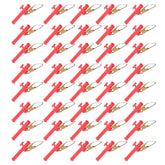 VGEBY fishing sinker with metal snaps and ABS slider red for stable rigs.