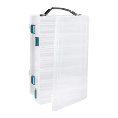VGEBY lure box with 14 slots keeps lures organized and secure.