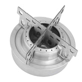 VGEBY Mini Alcohol Stove weight 150g, ideal for backpacking meals.