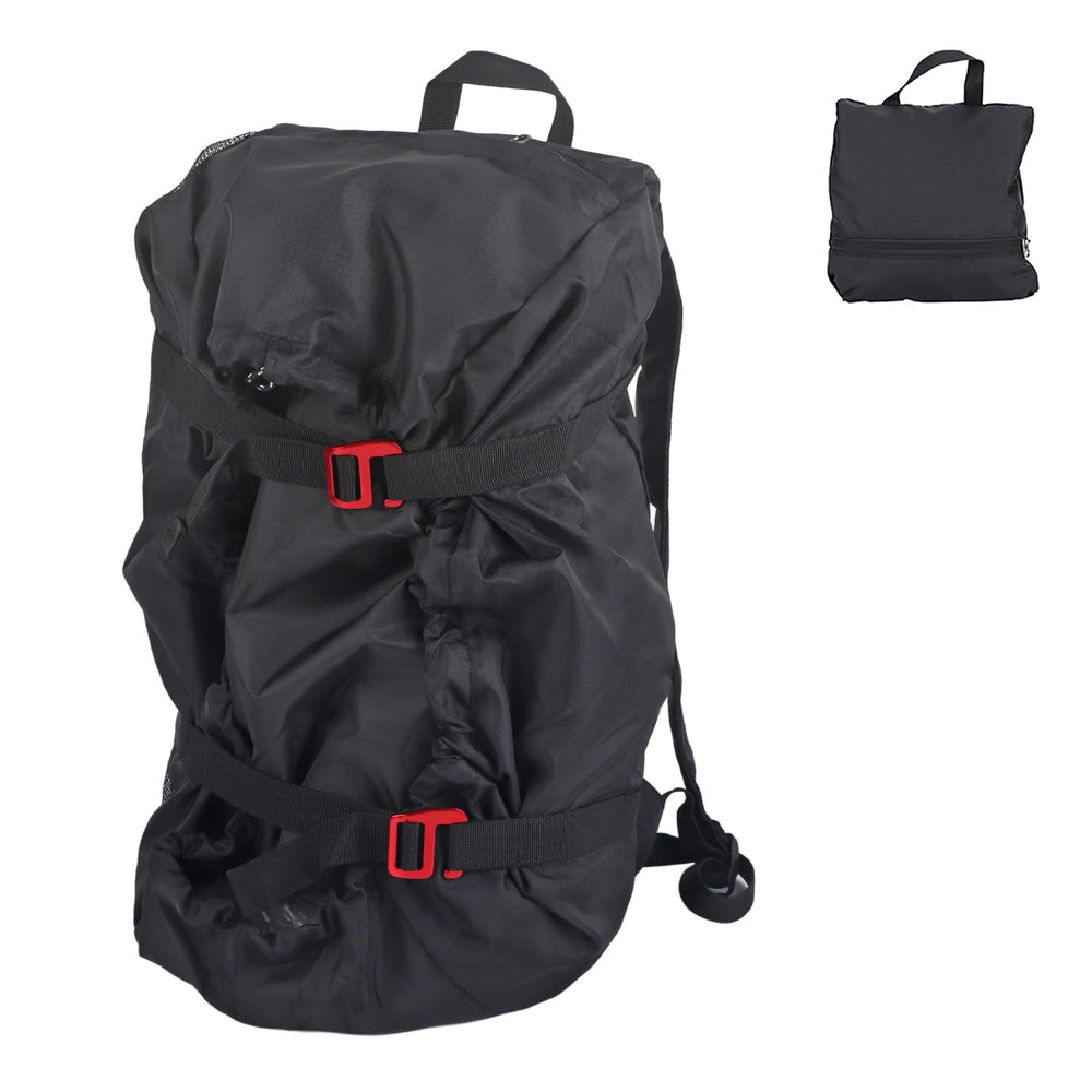 VGEBY rock climbing backpack foldable rope bag keeps gear organized during climbs