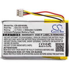 VI VINTRONS battery dimensions 50.50 x 30.00 x 6.00mm fit for compact receivers.