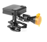 VIBURISH 5W LED headlamp close-up showing compact design for detailed tasks.