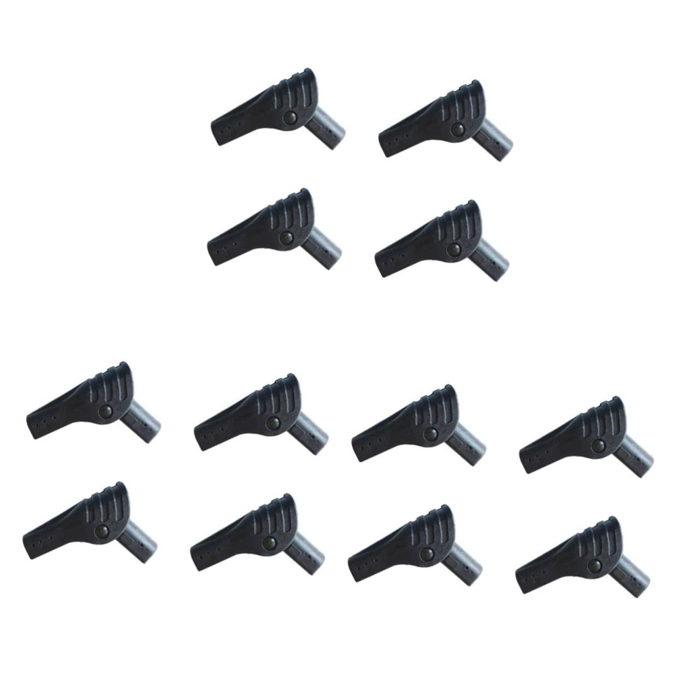 Vicasky 12-pack tent joints, nylon folding, durable connector for quick tent setup