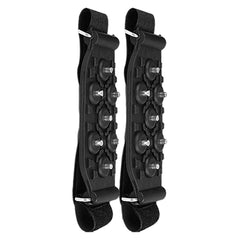 VICASKY adjustable ice grippers on shoes on snow improve traction and stability.