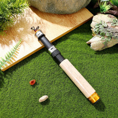 VICASKY ultralight cork-handle rod enhances grip and comfort during long casts.