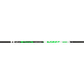 Victory Archery VAP Target arrows in green bare shafts show micro-diameter accuracy for tighter groupings