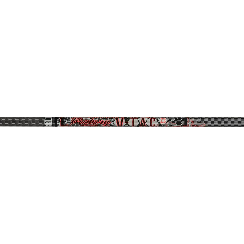 Victory Archery VTAC23 0.314 inch large-diameter arrow ready for precision target practice.