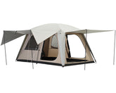 Vidalido 4-6 person tent front view with spacious entry for family camping.