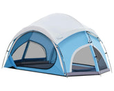 Vidalido camping tent front view shows spacious 3-4 person interior for family trips