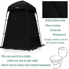 Vidalido beach-use tent provides private changing shelter by the water