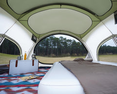 Vidalido tent with four mesh windows for ventilation and scenic views