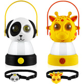 VIHOSE dog-lantern provides a cozy night-light for bedtime stories.