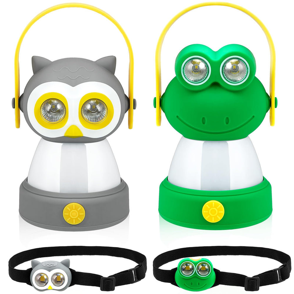 VIHOSE frog lantern: portable kids nightlight for bedtime stories