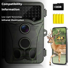 Vikeri 130-degree wide detection covers broader areas for wildlife monitoring