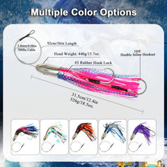 VIKETECH 10/0 stainless hook close-up for big-game targeting