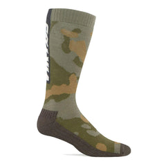 VIKTOS Reconnx Merino socks over-the-calf front view showing year-round comfort and moisture-wicking design.