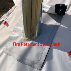 Vilemoon Tipi Hot Tent durable 210T fabric and 3000mm waterproof rating